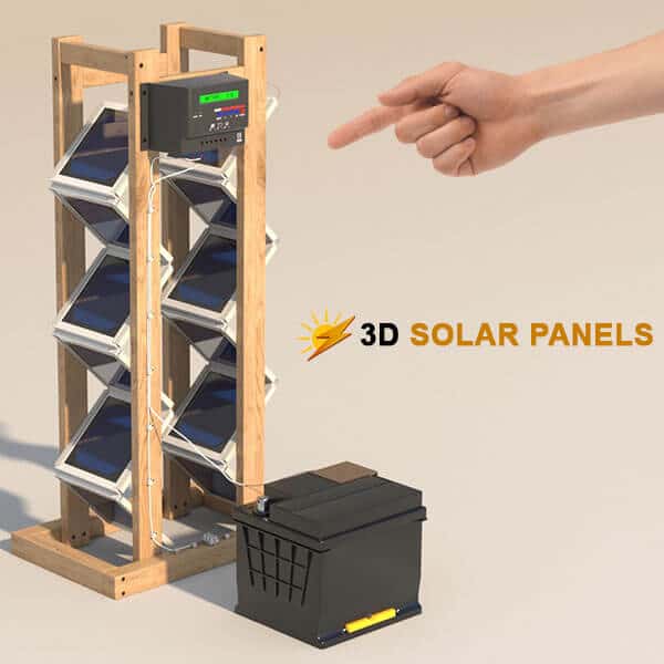 3D Solar Panel Model