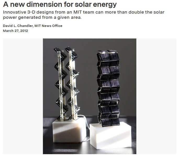 MIT 3D Solar Tower