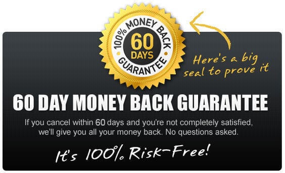60-days Money Back Guarantee