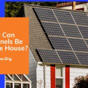 How Far Can Solar Panels Be From The House?